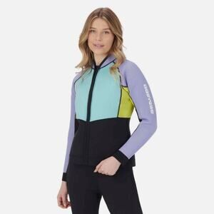 Sea-Doo Montego Jacket in Lilac Neoprene Water-sports jet ski Full Zipper zip M